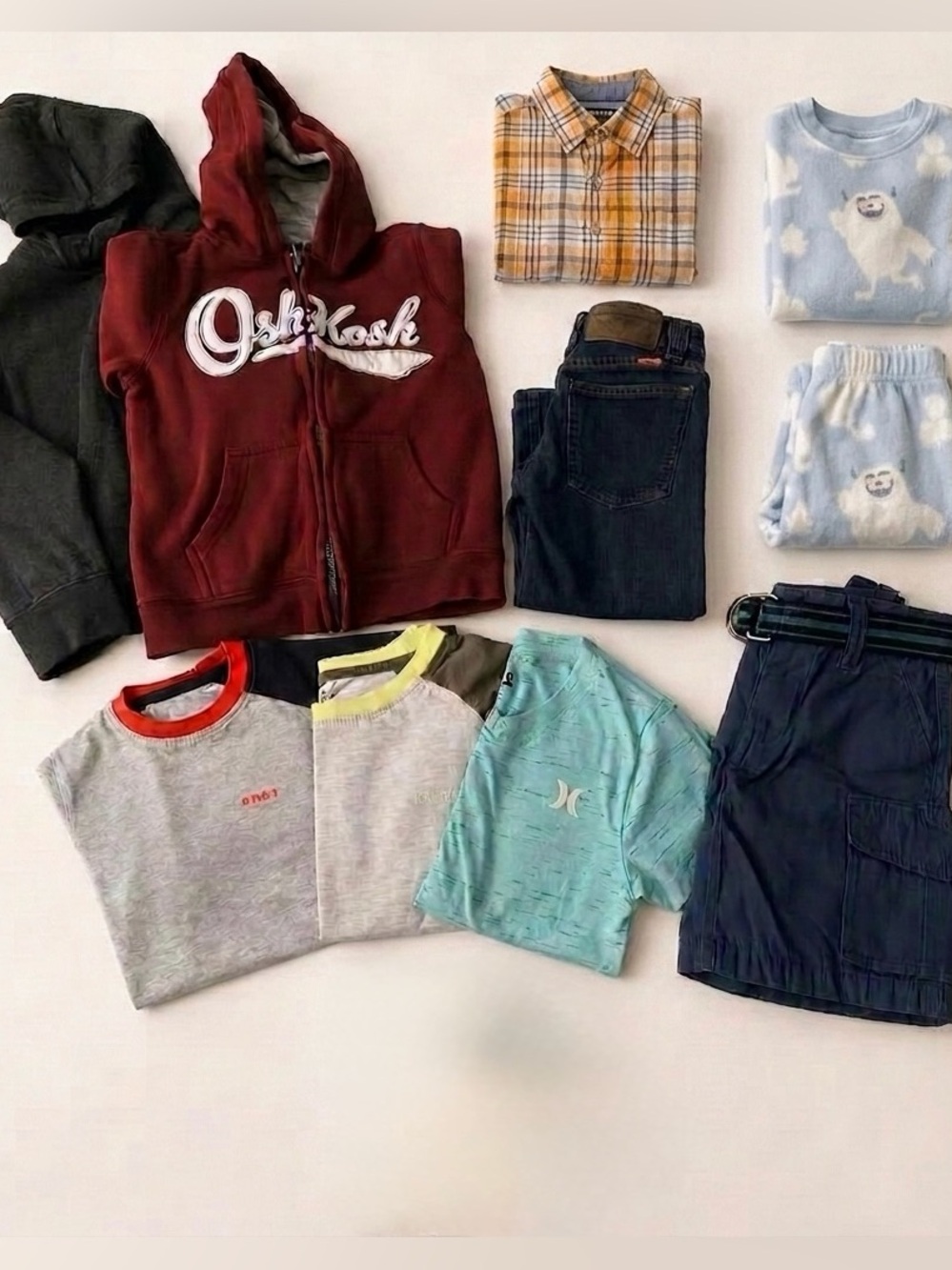 CARTERS++ Boy's 10pc Everyday Basics Bundle - 5T